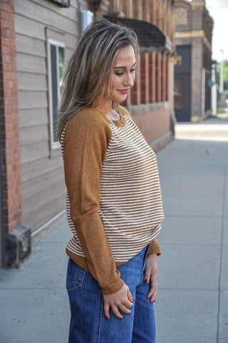 Striped Baseball Sweater