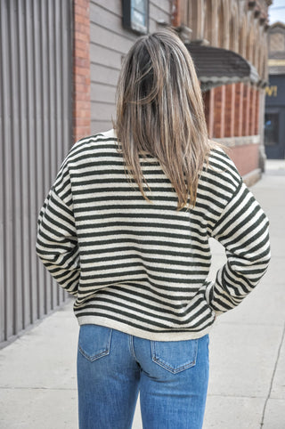 Sunday Sail Stripe Cardigan