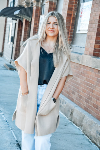 Sweater Cover Up Long Cardigan