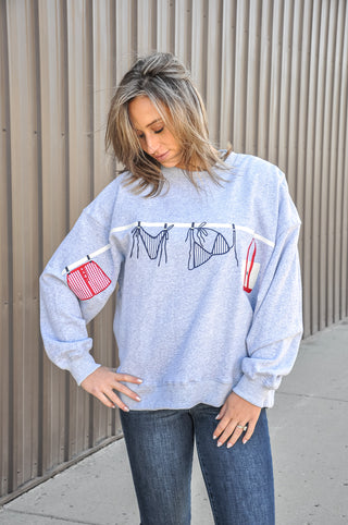 Sweatshirt With Cute Graphic On Front