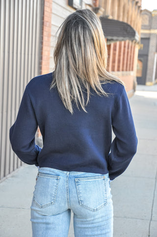 Sweet Poise Collar Cardigan