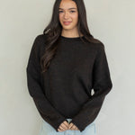 Chocolate Oversized Piper Pullover