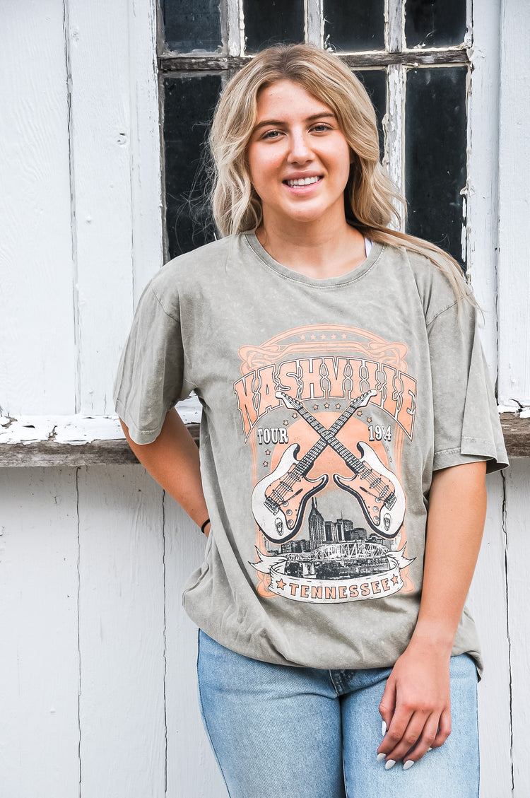 Tennessee Tour 1984 Oversized Tee