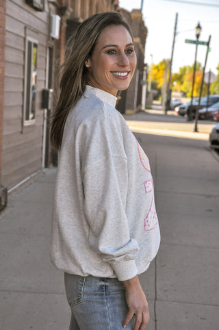 The Cozy Patchwork Mockneck Pullover