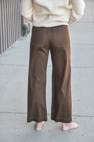 Wander On Washed Stretch Pant