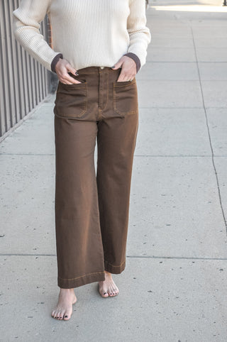 Wander On Washed Stretch Pant