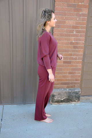 The Margo Elastic Waist Pant Set