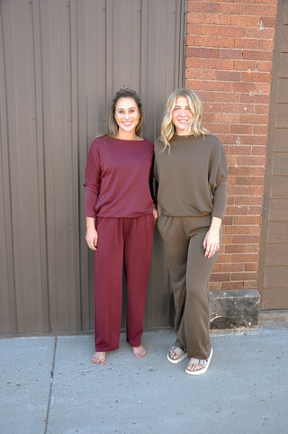 The Margo Elastic Waist Pant Set