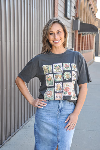 The Stamps Graphic Tee Shirt