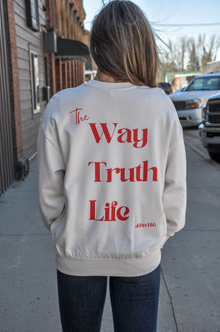 The Way, The Truth, The Life Sweatshirt