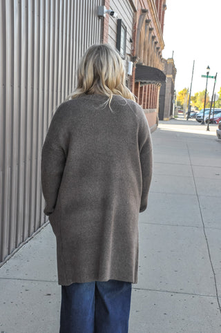 Thick Duster Sweater Cardigan, view 6 | JQ Clothing Co.