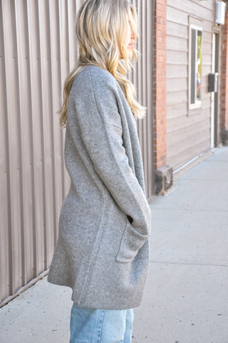 Thick Duster Sweater Cardigan, view 3 | JQ Clothing Co.