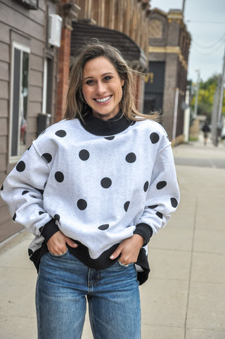 Touchdown 2-Sided Mock Sweatshirt