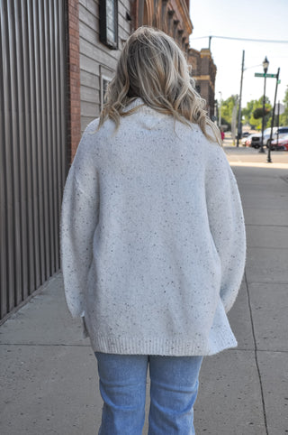 Ultra Soft Speckled Yarn Sweater
