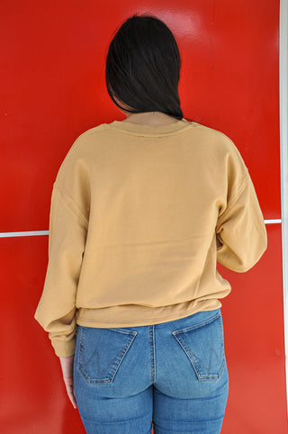 Vintage Cowboy Poster Graphic Sweatshirt