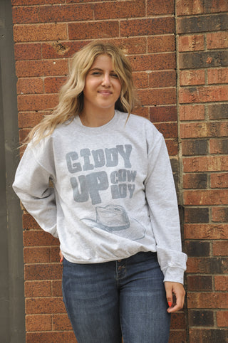 Vintage Inspired Giddy Up Cowboy Crew, view 2