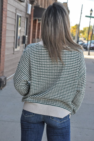 Waffle Stripe Everyday Crew