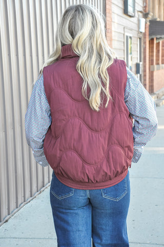 Weekend Waves Quilted Vest