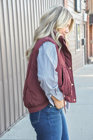 Weekend Waves Quilted Vest