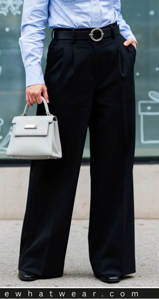 Sleek and Chic Wide Leg Pant