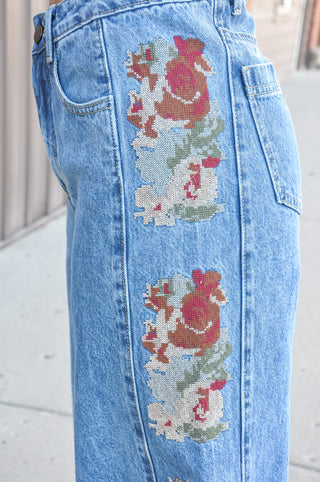 Wildflower Trail Denim Jeans