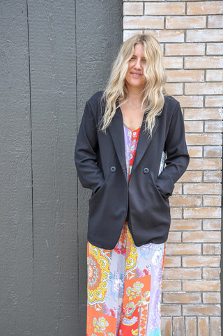 Work From Home Oversize Blazer