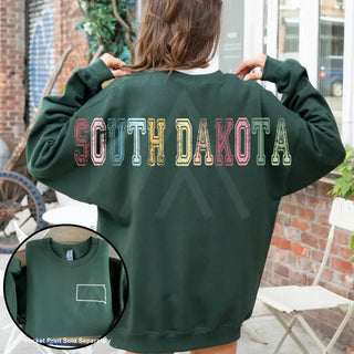 South Dakota Green Sweatshirt