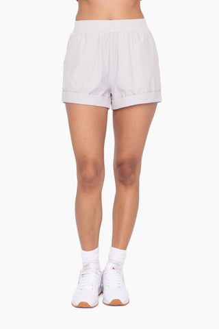 HW Athleisure Shorts with Cuffed Leg | JQ Clothing Co.