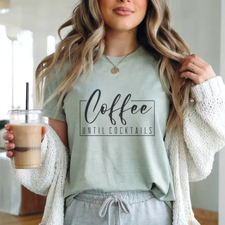 Coffee Until Cocktails Women's Graphic Tee
