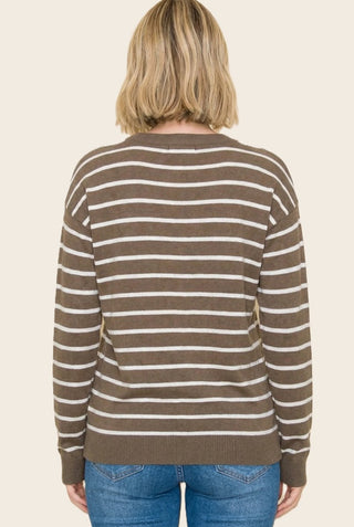 Cozy Everyday Striped Sweater