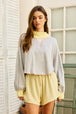 Heather Grey/Yellow