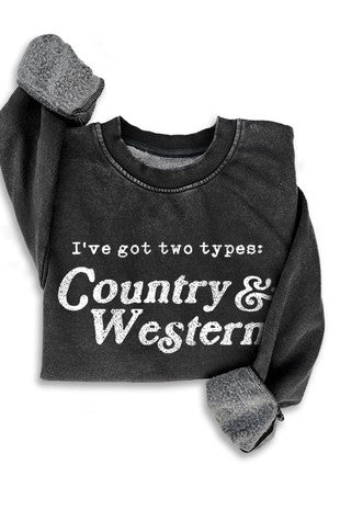 Country N Western Mineral Sweatshirt