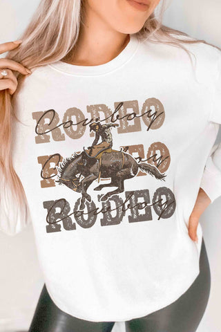 Rodeo Cowboy Graphic Sweatshirt | JQ Clothing Co.