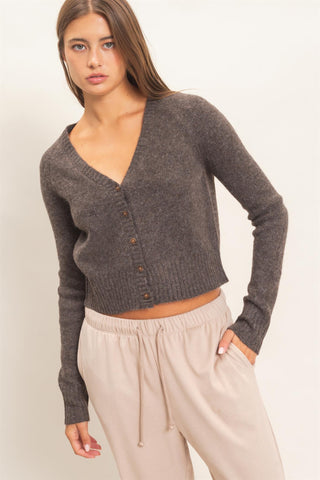 V-Neck Cardigan