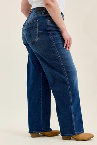 Curvy Judy Blue Dark Wilhelmina Baggy
