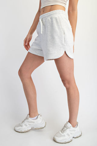 Modal Poly Span Tulip Short Set