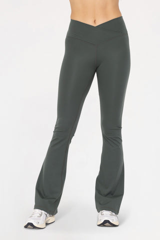 MB Crossover Waist Yoga Pants | JQ Clothing Co.