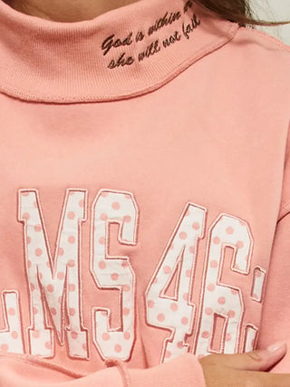 Psalms 46:5 Mock Neck Pullover