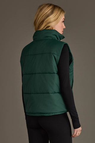 Dark Green Puffer Vest