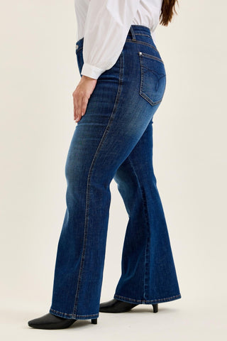 Curvy JB HW TC Charlotte Flare in Modern Indigo