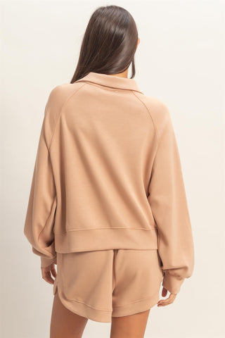Half-zip Collar Pullover