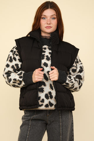 Cassidy Casual Comfy Puffer Vest | JQ Clothing Co.