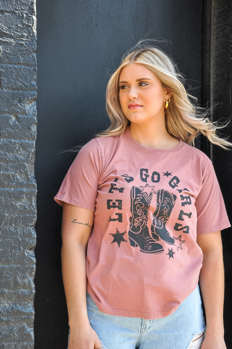 Let's Go Girls Boots Country Tee