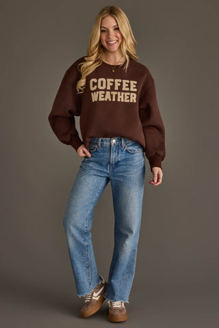 Whiskey Weather Embroidered Sweatshirt