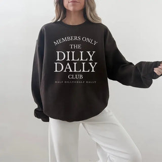 Dilly Dally Club Crewneck Sweatshirt