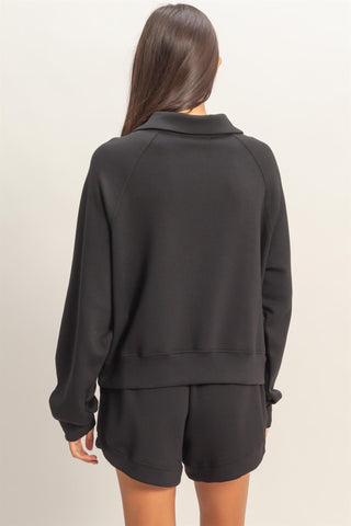 Half-zip Collar Pullover