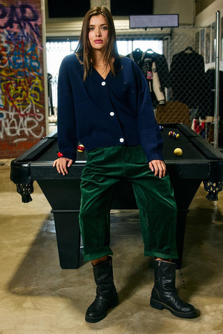 Embr "Lucky Duck" V-neck Cardigan