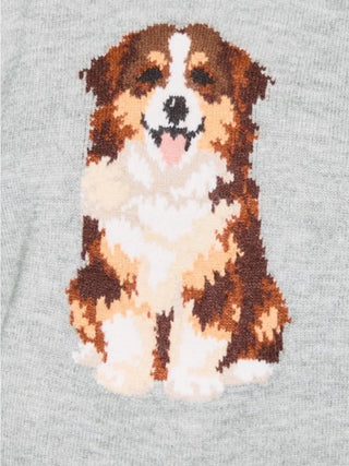 Australian Shepherd Long Sleeve Knit Sweater