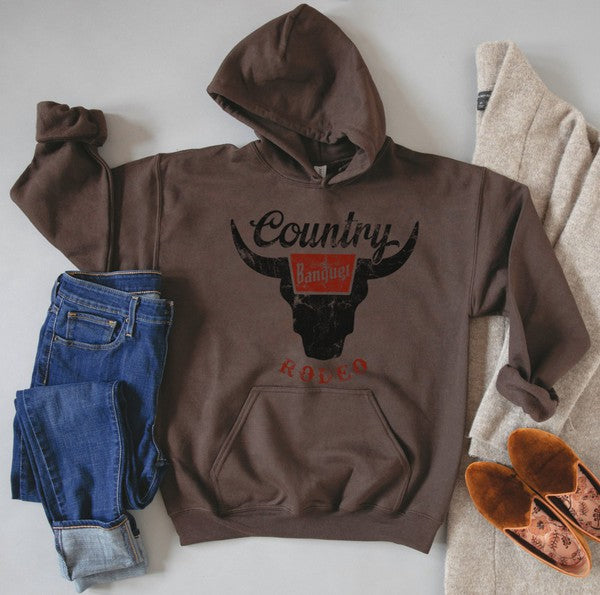 Country Rodeo Hooded Sweatshirt | JQ Clothing Co.