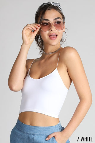 Thin Strap Cropped Top | JQ Clothing Co.